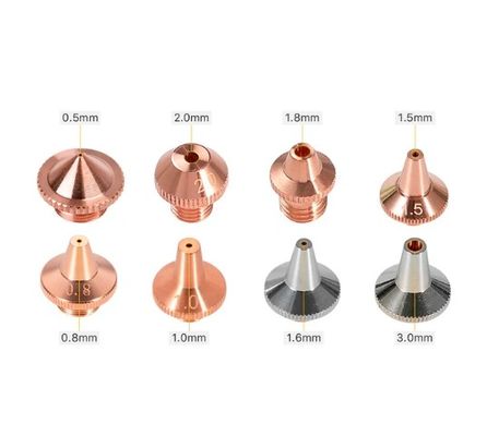 D32 3D M6 M8 D28 H15 Consumibles de láser de fibra Consumibles de plasma de cobre